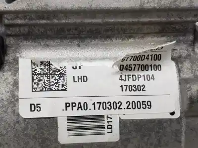 Second-hand car spare part steering rack for kia optima drive oem iam references 57700d4100  57700d4100