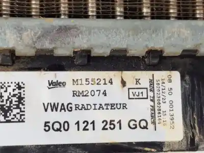 Peça sobressalente para automóvel em segunda mão RADIADOR DE ÁGUA por SEAT LEON (KL1) Style Referências OEM IAM 5Q0121251GQ  