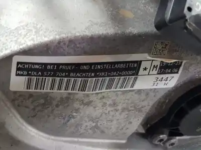 Second-hand car spare part complete engine for seat leon (kl1) style oem iam references dlaa  05c100031k