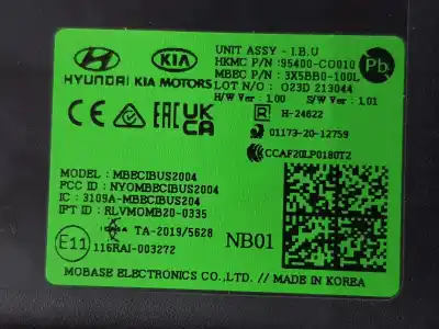 Pezzo di ricambio per auto di seconda mano modulo elettronico per hyundai i20´20 ( bc3/bi3desde 08/20 ) n-line riferimenti oem iam 95400co010  95400co010