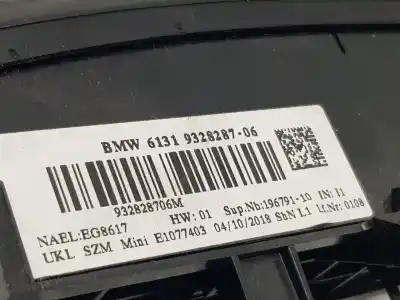 Pezzo di ricambio per auto di seconda mano interruttore per mini mini 5-trg. (f55) one d riferimenti oem iam 61319328287  9328287
