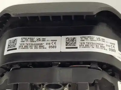 Second-hand car spare part airbag kit for seat leon (kl1) fr oem iam references   