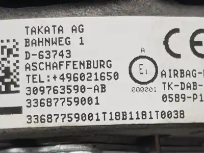Second-hand car spare part front left air bag for bmw 3 compact (e46) 320 td oem iam references 32306880599  32306880599