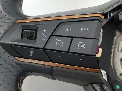 Second-hand car spare part steering wheel for cupra formentor (km7) basis 149 cv / 110 kw oem iam references 5ff419091xey  5ff419091