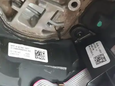 Second-hand car spare part steering wheel for cupra formentor (km7) basis 149 cv / 110 kw oem iam references 5ff419091xey  5ff419091