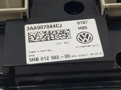 Автозапчастина б/у клімат-контроль для volkswagen touran (1t3) edition bluemotion посилання на oem iam 3aa907044cj  3aa907044cj