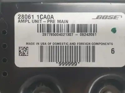 Автозапчастина б/у антенний підсилювач для infiniti fx fx37 gt посилання на oem iam 280611ca0a  280611ca0a