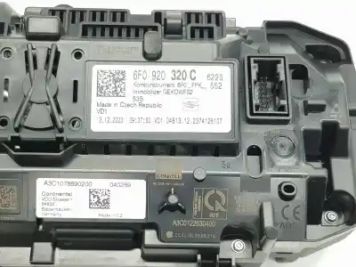 Peça sobressalente para automóvel em segunda mão quadrante por seat tarraco (kn2) fr 149 cv / 110 kw referências oem iam 6f0920320c  6f0920320c