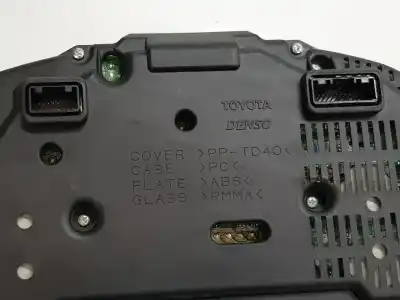 Pezzo di ricambio per auto di seconda mano pannello degli strumenti per lexus is (ds2/is2) 2.5 250 v6 riferimenti oem iam 8380053651  8380053652