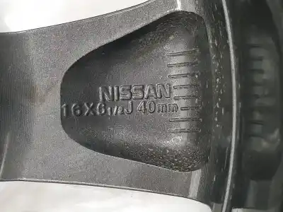 Автозапчастина б/у шина для nissan pulsar fastback (c13) 1.5 dci посилання на oem iam d03003zl3a  16x6.5j