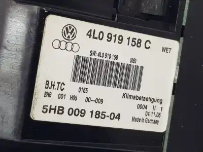 Автозапчасти б/у климат-контроль за audi q7 (4l) 3.0 v6 24v tdi ссылки oem iam 4l0919158c  4l0919158c