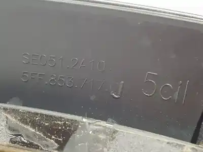 Second-hand car spare part left front winglet for cupra formentor (km7) basis 149 cv / 110 kw oem iam references 5ff853717g  5ff853717g