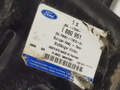 Second-hand car spare part rear bumper reinforcement for ford fiesta (ccn) sync edition oem iam references 1880951  p8v5117912bj