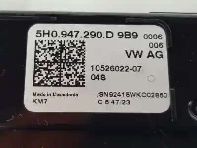 Peça sobressalente para automóvel em segunda mão luz interior por seat leon (kl1) style referências oem iam 5h0947290d  5h0947290d9b9
