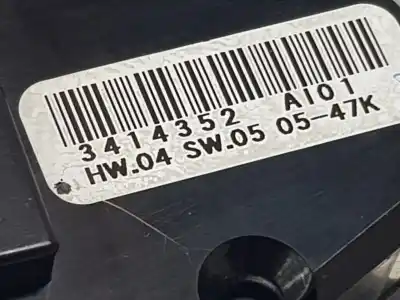 Peça sobressalente para automóvel em segunda mão botão / interruptor elevador vidro dianteiro esquerdo por bmw serie x3 (e83) 2.0d [2.0 ltr. - 110 kw 16v diesel cat] referências oem iam 3414352  61313414352