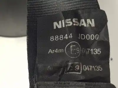 Recambio de automóvil de segunda mano de cinturon seguridad trasero derecho para nissan qashqai (j10) tekna referencias oem iam 88844jd000  88844jd000