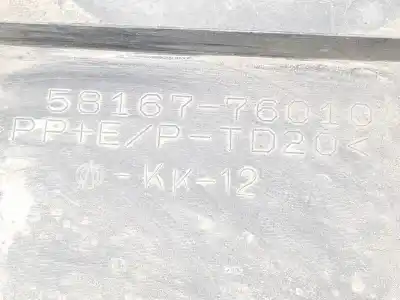 Second-hand car spare part sump guard for lexus ct 1.8 16v cat (híbrido) oem iam references 5816776010  5816776010