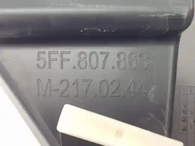 Автозапчастина б/у підсилення заднього бампера для cupra formentor (km7) basis 149 cv / 110 kw посилання на oem iam 5ff807863  5ff807863