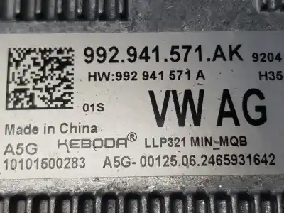 Pièce détachée automobile d'occasion  module de ballast de phare xenon pour cupra leon (kl1) basis e-hybrid 244 cv / 180 kw références oem iam 992941571ak  992941571ak