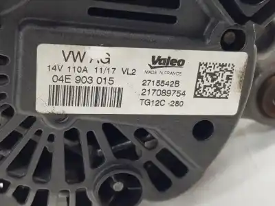Автозапчастина б/у генератор для skoda fabia combi active посилання на oem iam 04e903015  04e903015
