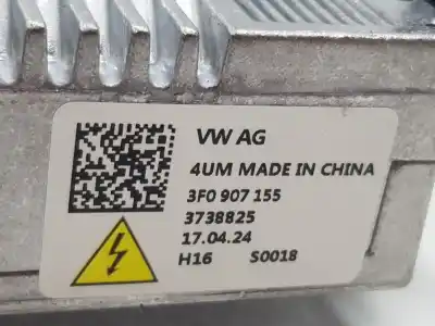 Second-hand car spare part electronic module for cupra leon (kl1) basis e-hybrid 244 cv / 180 kw oem iam references 3f0907155  3f0907155
