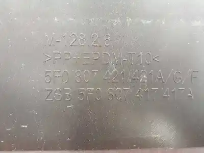 Peça sobressalente para automóvel em segunda mão para choques traseiro por seat leon (5f1) style referências oem iam 5f0807421  