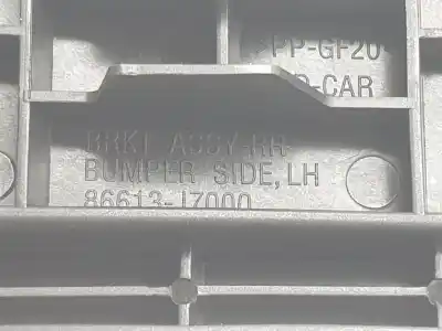 Peça sobressalente para automóvel em segunda mão suporte do para-choque traseiro esquerdo por kia ceed drive 110 cv / 81 kw referências oem iam 86613j7000  86613j7000
