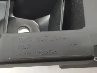 Second-hand car spare part right rear bumper bracket for seat ateca (khp) fr oem iam references 575807394  575807394