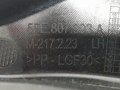 Автозапчастина б/у кріплення лівого заднього бампера для cupra leon 1.4 tsi híbrido посилання на oem iam 5fe807393a  5fe807393a