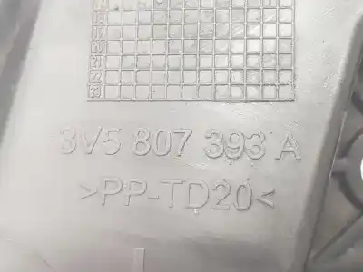 Second-hand car spare part left rear bumper bracket for skoda superb 2.0 tdi oem iam references 3v5807393a  3v5807393a