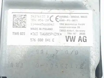 Автозапчастина б/у колінний подушка безпеки для seat ateca (kh7, khp) 2.0 tdi посилання на oem iam 34276137b  576880841e