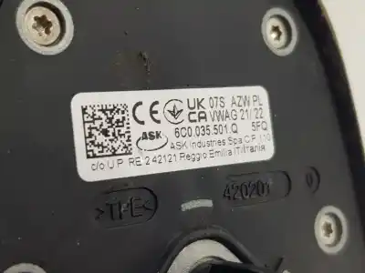 Pezzo di ricambio per auto di seconda mano antenna per seat ibiza 1.0 riferimenti oem iam 6c0035501q  6c0035501q