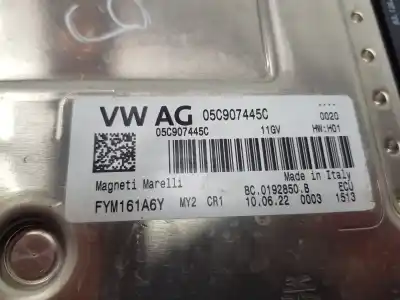 Second-hand car spare part ecu engine control for seat ibiza 1.0 oem iam references 05c907445c  05c906034n