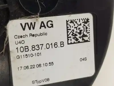 Peça sobressalente para automóvel em segunda mão fechadura da porta dianteira direita por seat ibiza 1.0 referências oem iam 10b837016b  10b837016b