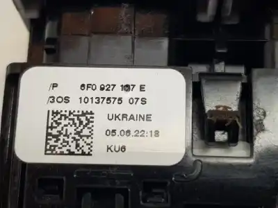 Second-hand car spare part switch for seat ibiza 1.0 oem iam references 6f0927137e  6f0927137e