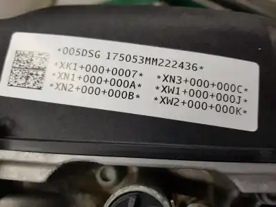 Second-hand car spare part complete engine for seat ibiza 1.0 oem iam references dsgd  05c100031g