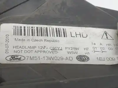 Second-hand car spare part right headlight for ford cmax ceu trend oem iam references 7m5113w029ad  1707464