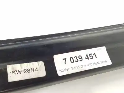 Second-hand car spare part driver left window regulator for mini mini (r50,r53) cooper oem iam references 7039451  51337039451
