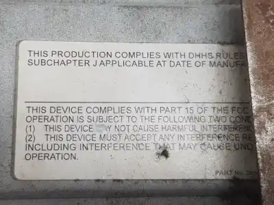 Second-hand car spare part audio system / radio cd for land rover range rover (lm) 3.6 td v8 oem iam references xqe500202  3h4218c830aa