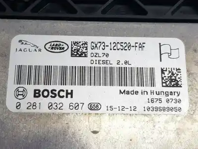 Second-hand car spare part ecu engine control for land rover range rover evoque evoque se oem iam references gx7312c520faf  lr070894