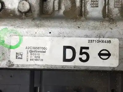 Автозапчастина б/у ебу контролер двигуна для nissan qashqai ii suv (j11, j11_) 1.5 dci посилання на oem iam 23710hx43b  23710hx43b