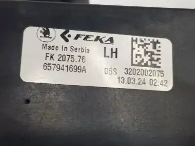 Pezzo di ricambio per auto di seconda mano fendinebbia sinistra per skoda scala nw essence riferimenti oem iam 657941699a  657941699a