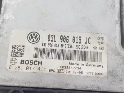Peça sobressalente para automóvel em segunda mão centralina de motor uce por skoda superb combi (3t5) elegance referências oem iam 03l906018jc  03l906018jc