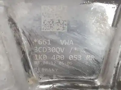 Peça sobressalente para automóvel em segunda mão manga de eixo dianteira esquerda por skoda superb combi (3t5) elegance referências oem iam 1k0407255aa  1k0407255aa