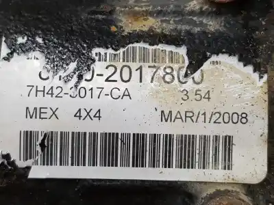 Pezzo di ricambio per auto di seconda mano differenziale anteriore per land rover range rover (lm) 3.6 td v8 riferimenti oem iam 7h423017ca  tag500121