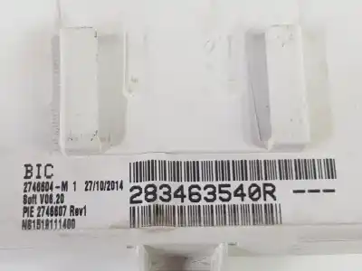 Second-hand car spare part electronic module for renault captur adventure oem iam references 283463540r  283463540r