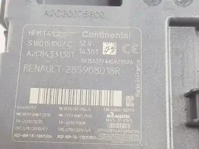 Second-hand car spare part electronic module for renault captur adventure oem iam references 285908018r  285908018r