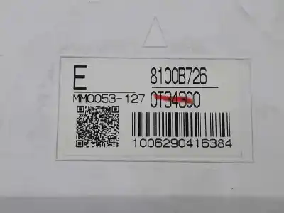 Автозапчастина б/у панель інструментів для mitsubishi asx 1.8 did посилання на oem iam 8100b726  8100b726