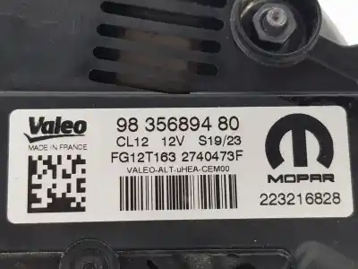 Second-hand car spare part alternator for jeep avenger altitude oem iam references 155255493  155255493