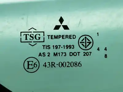 Автозапчасти б/у заднее правое окно за mitsubishi l 200 (ka0/kb0) cabina doble intense 4x4 ссылки oem iam mn117504  mn117504